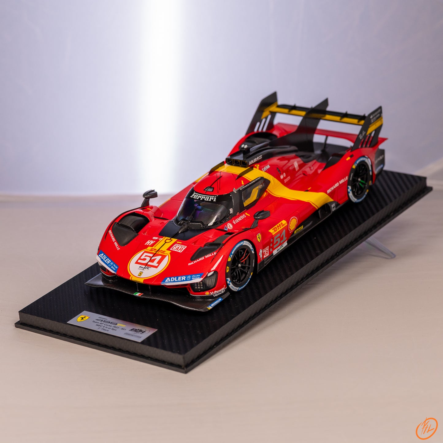 Ferrari 499 P #51 Team AF Corse WEC 6 HR of SPA 3rd Place 2023