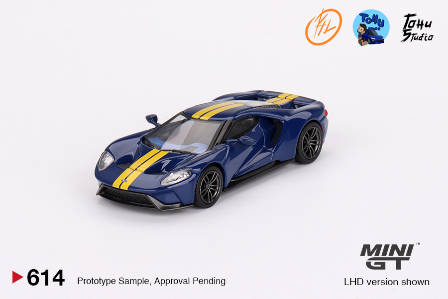 Ford GT blue 2020