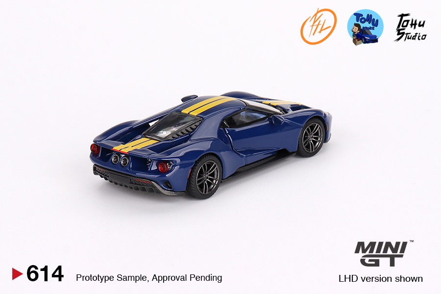Ford GT blue 2020