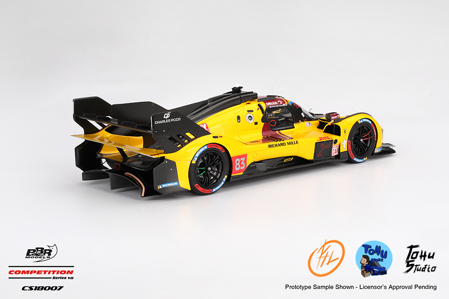 1:18 FERRARI 499P #83 AF CORSE WEC QATAR 1812KM 2ND 2025