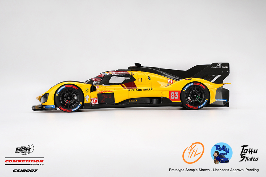 1:18 FERRARI 499P #83 AF CORSE WEC QATAR 1812KM 2ND 2025