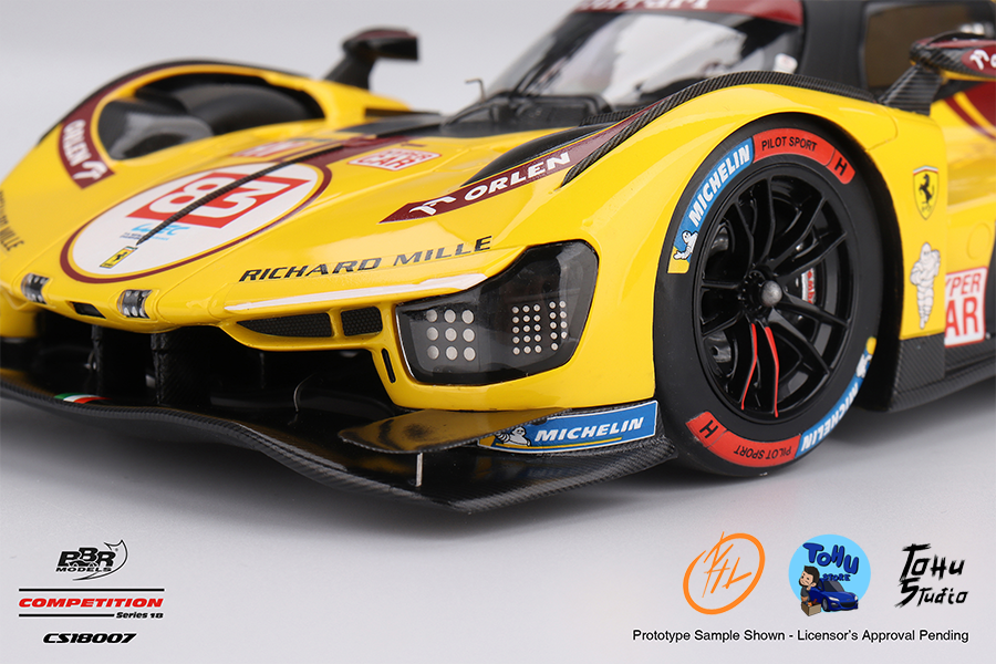 1:18 FERRARI 499P #83 AF CORSE WEC QATAR 1812KM 2ND 2025
