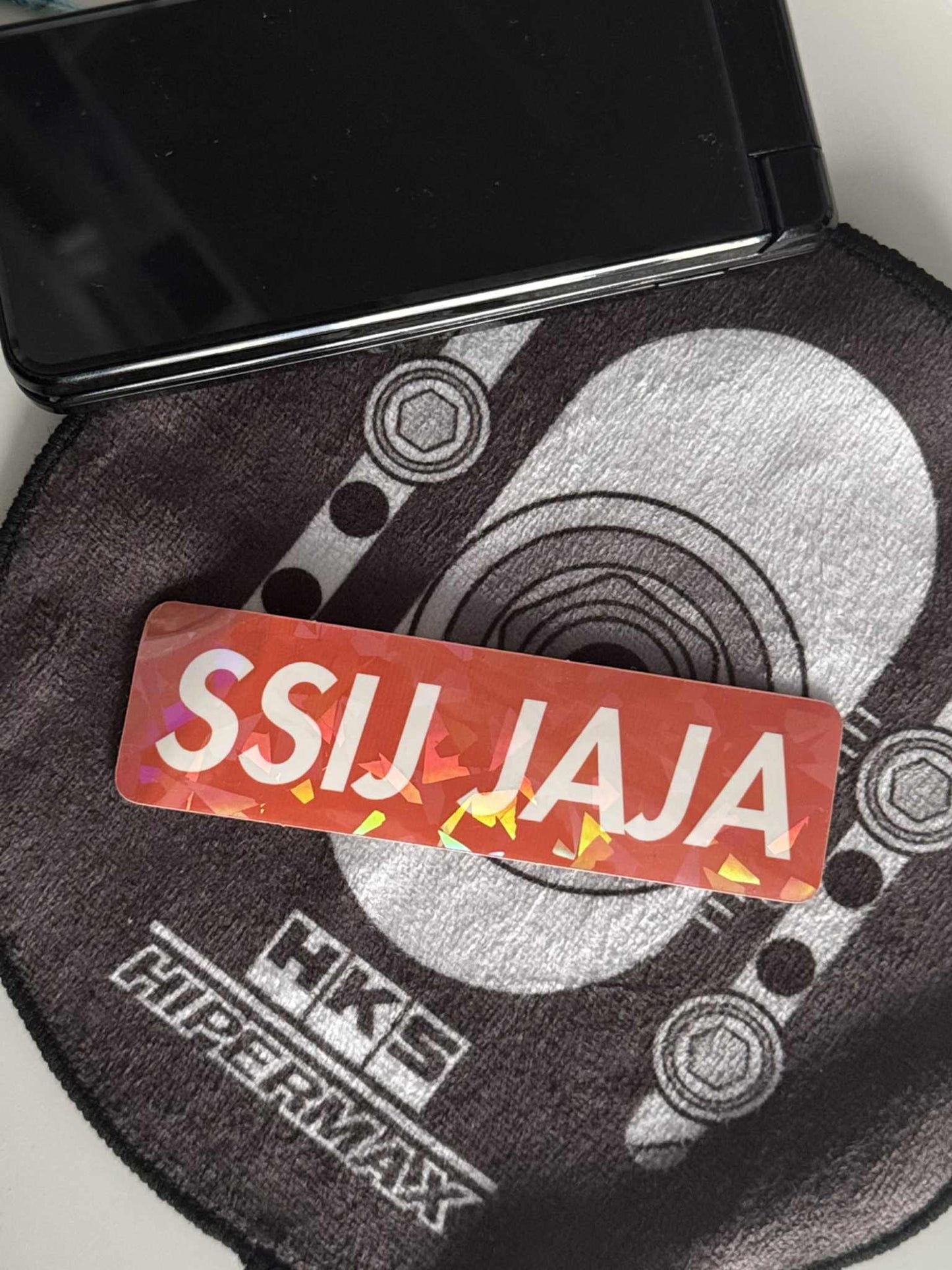 Holographic sticker Ssij Jaja