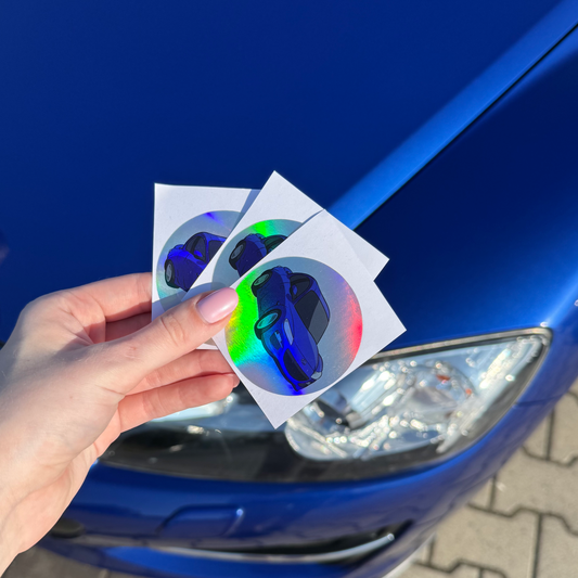 D4L 10th Anniv Mazda RX-8 Sticker Holo