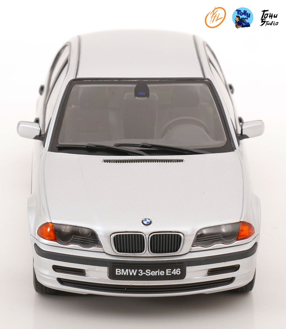 1/18 BMW serii 3 E46 Sedan 1999 srebrny