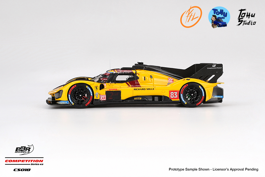 1:43 FERRARI 499P #83 AF CORSE WEC QATAR 1812KM 2ND 2025