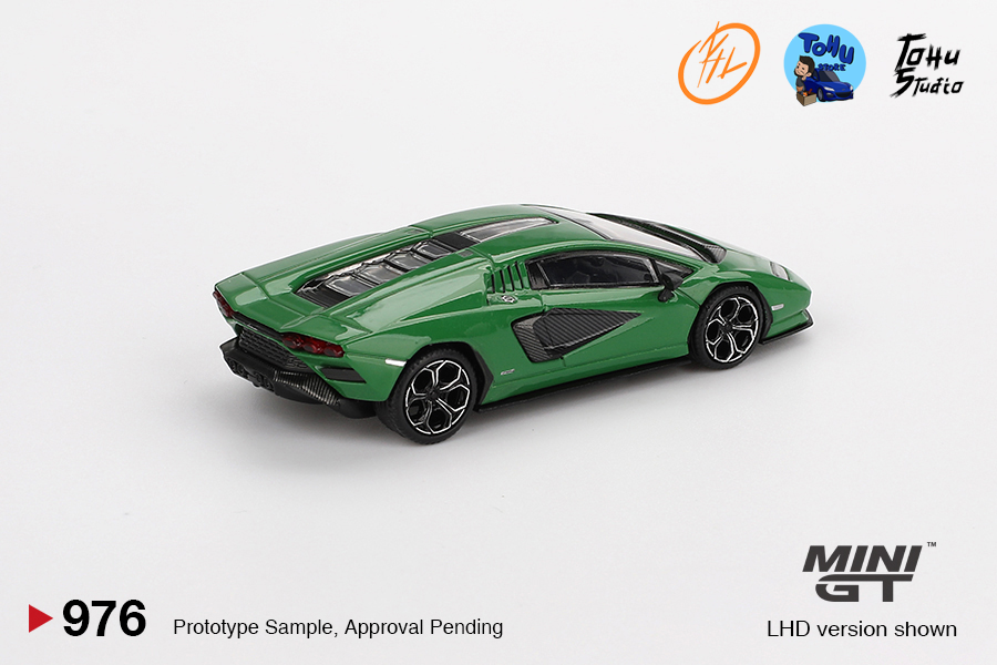 Lamborghini Countach LPI 800-4 Verde Medio 2022