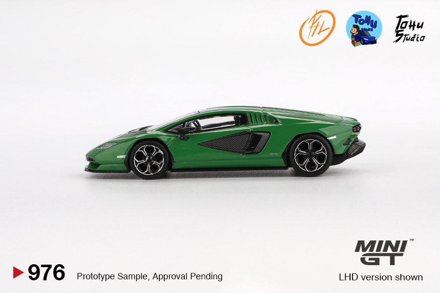 Lamborghini Countach LPI 800-4 Verde Medio 2022