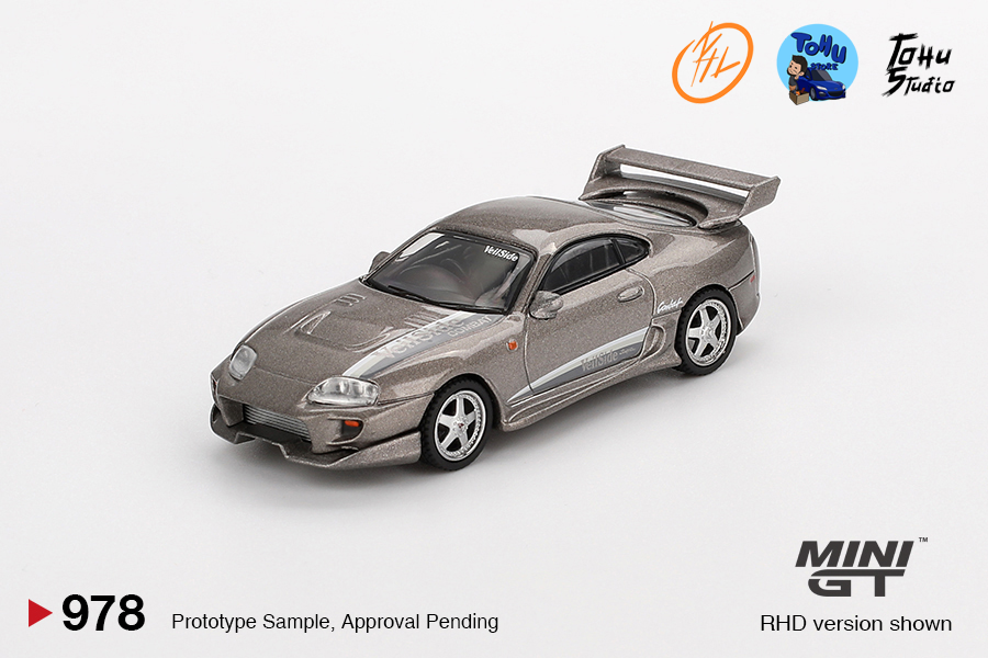 Toyota Supra MK4 (A80) Veilside Combat V-II Grey 2011