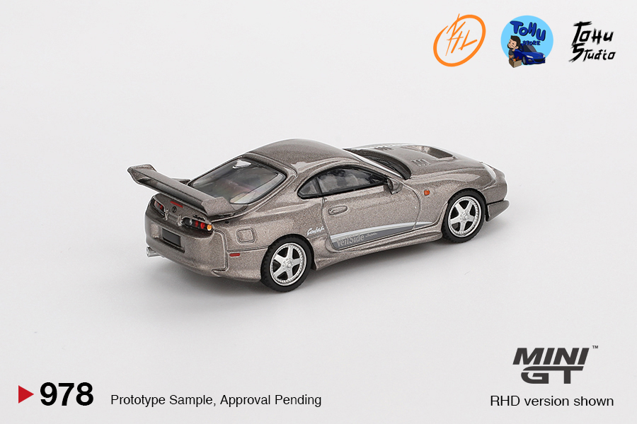 Toyota Supra MK4 (A80) Veilside Combat V-II Grey 2011