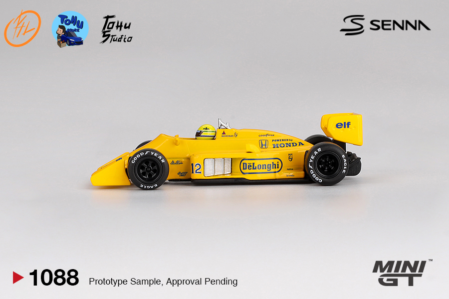 Lotus 99T #12 Ayrton Senna 1987 Monaco Grand Prix Winner