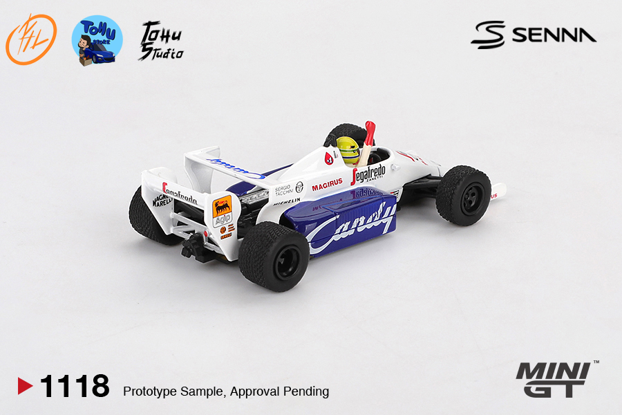 Toleman TG184 #19 Ayrton Senna 1984 Monaco Grand Prix 2nd Place