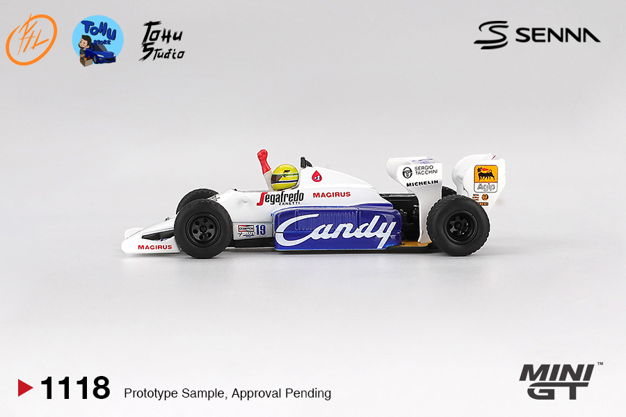 Toleman TG184 #19 Ayrton Senna 1984 Monaco Grand Prix 2nd Place