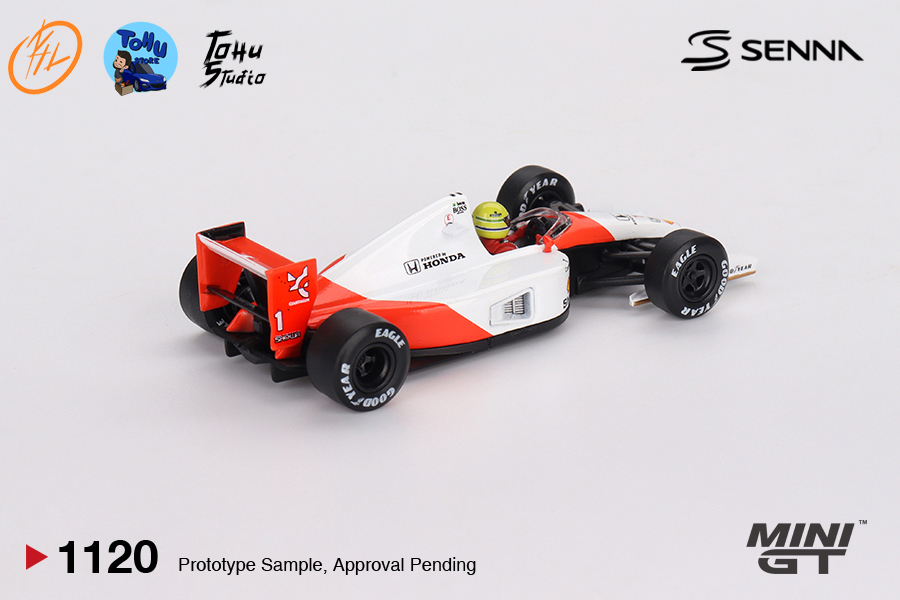 McLaren MP4/6 #1 Ayrton Senna 1991 Japanese Grand Prix 2nd Place