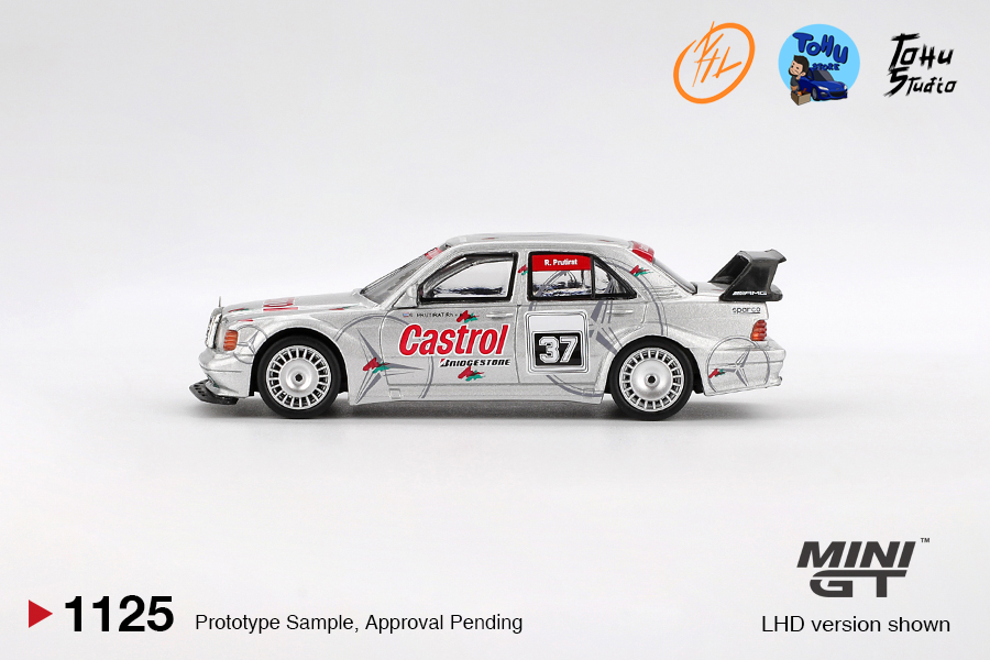 1:64 MERCEDES-BENZ 190E 2.5-16 EVOLUTION II #37 ASIA TOURING CAR CHAMPIONSHIP 1995