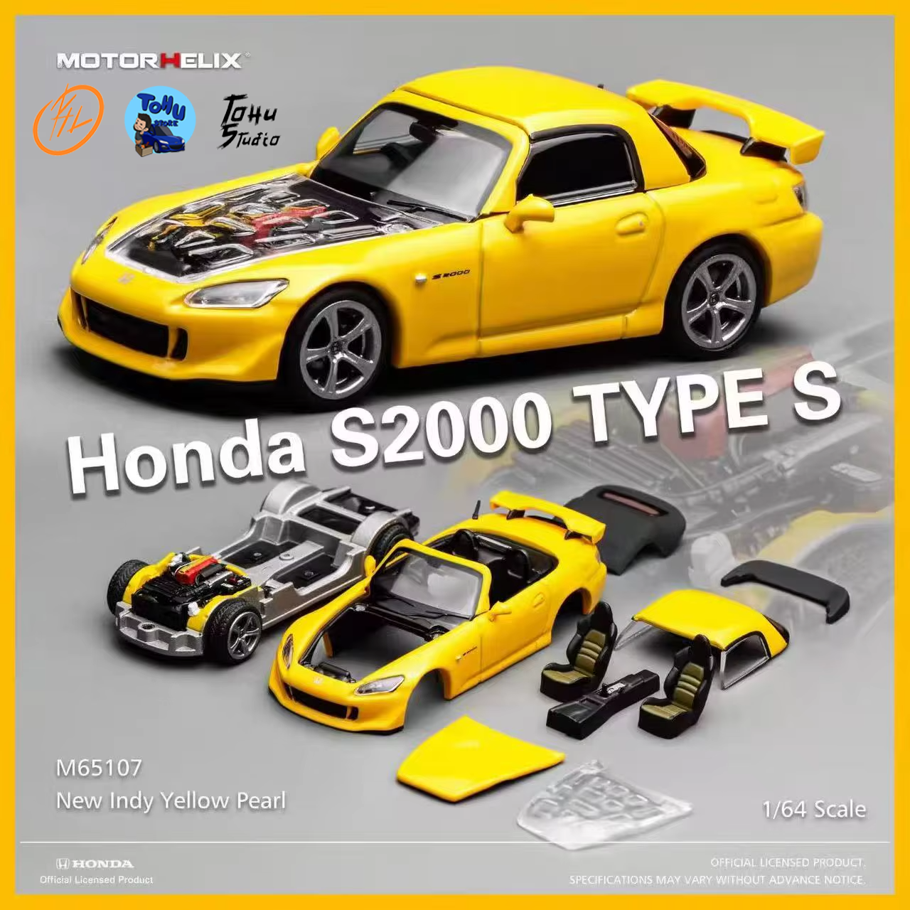 ミニカー Eld S2000 Type S 1/43 MH Honda S2000 Type-S [Modular] – Tohu Store