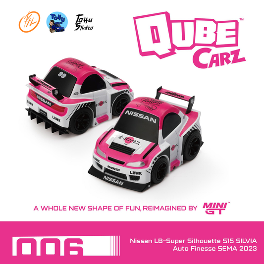 MiniGT QubeCarz #006 - S15 Auto Finesse SEMA 2023