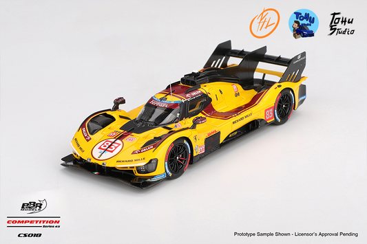 1:43 FERRARI 499P #83 AF CORSE WEC QATAR 1812KM 2ND 2025