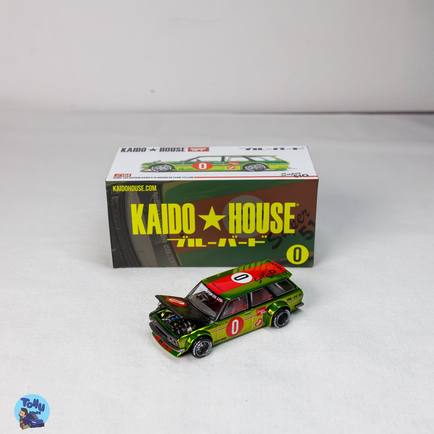 Nissan Datsun Kaido 510 Wagon OG Flow Yellow