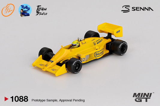 Lotus 99T #12 Ayrton Senna 1987 Monaco Grand Prix Winner
