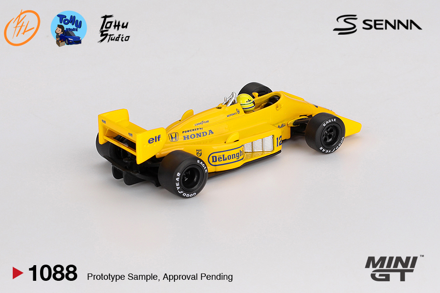 Lotus 99T #12 Ayrton Senna 1987 Monaco Grand Prix Winner