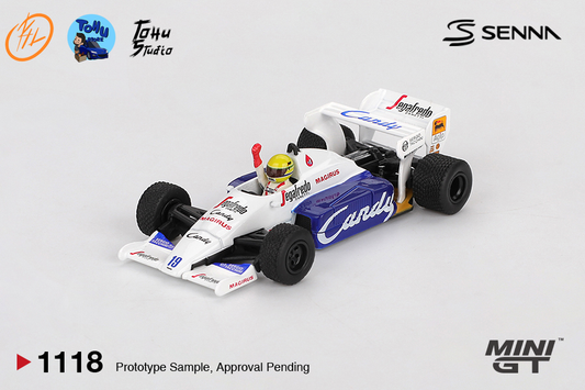 Toleman TG184 #19 Ayrton Senna 1984 Monaco Grand Prix 2nd Place